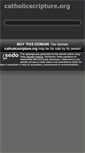 Mobile Screenshot of catholicscripture.org